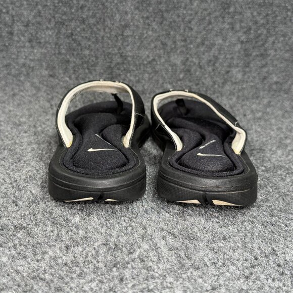 Nike Comfort Footbed Sandals Women's Size 7 Black Athletic Beach Thong Flip Flop - Picture 5 of 11